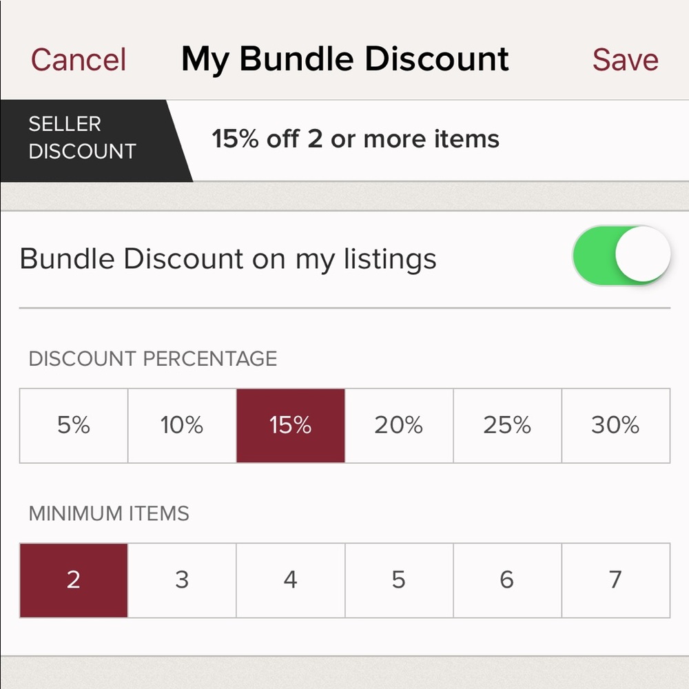 BUNDLE 2+ ITEMS = 15% OFF! PAY SHIPPING FEE ONCE!